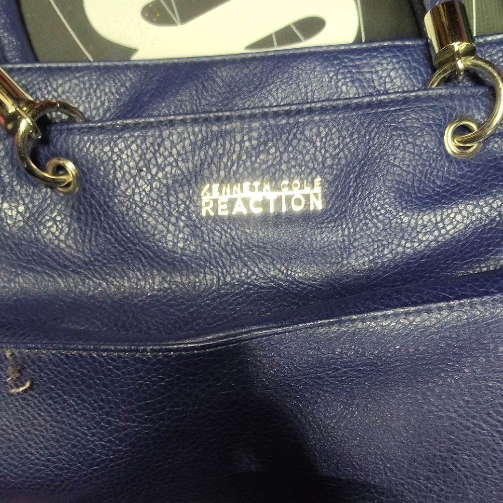 Kenneth Cole Reaction Navy Shoulder Bag
